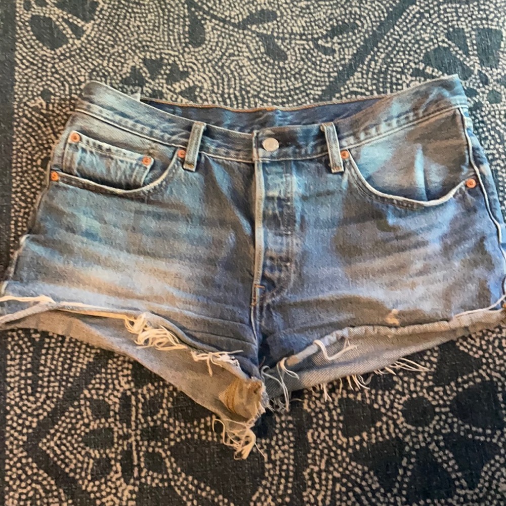 Levi denim shorts